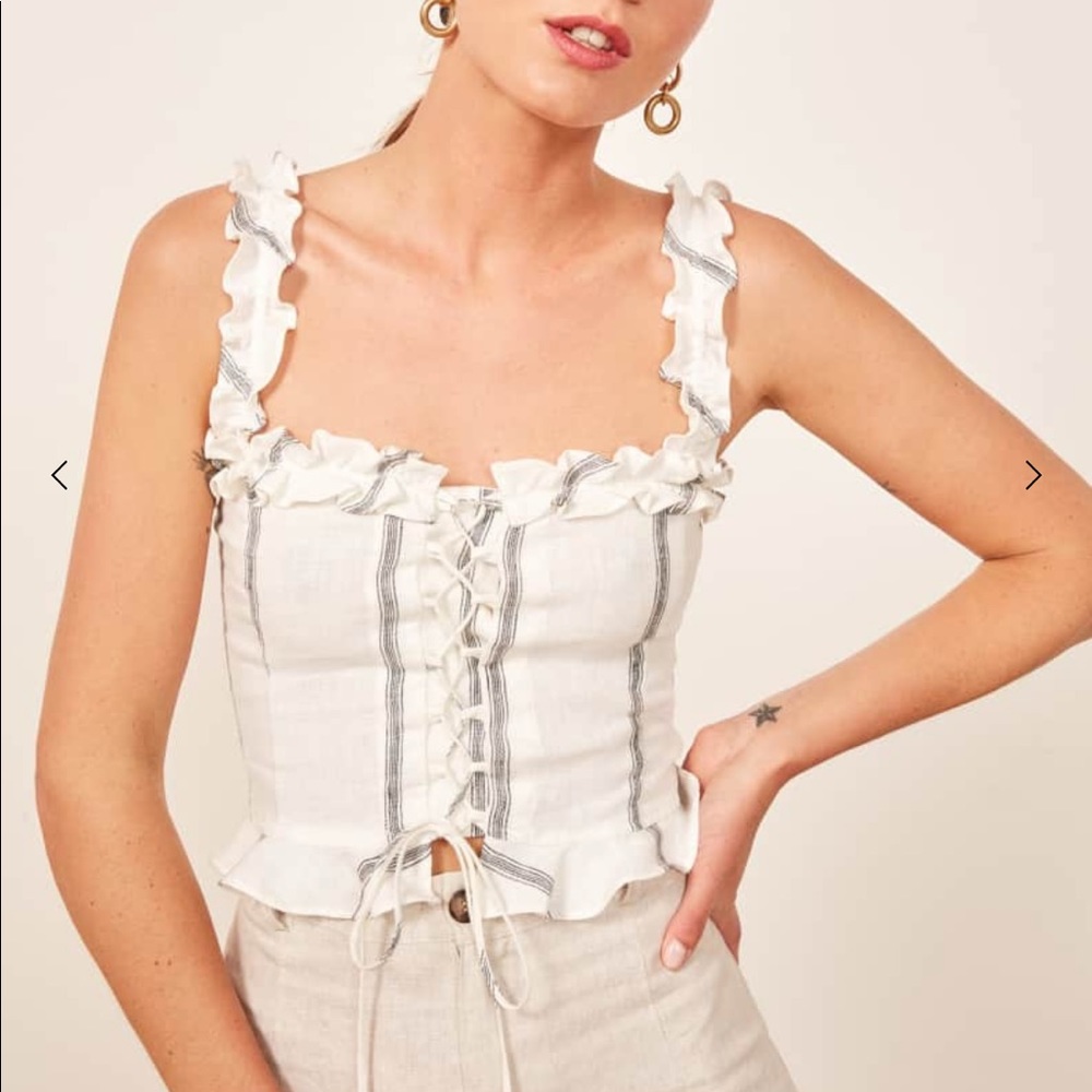 Reformation Bayley Top NWT Size 2